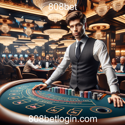 A Experiência Imersiva do Dealer Ao Vivo na 808bet